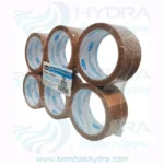 CHAROLA 6 PZS CINTAS TRANSPARENTE ADHESIVO ACRÍLICO USO COMERCIAL 48MM X 50MTS