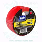 CINTA ADHESIVA DELIMITANTE PERIMETRAL ROJA SEGURIDAD 48MM X 33MTS