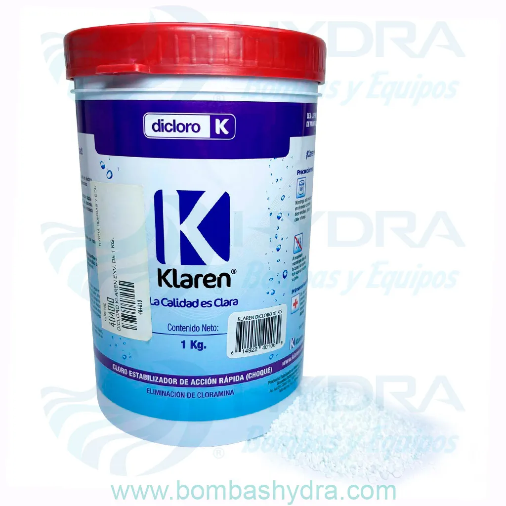 DICLORO SHOCK KLAREN 1 KILO