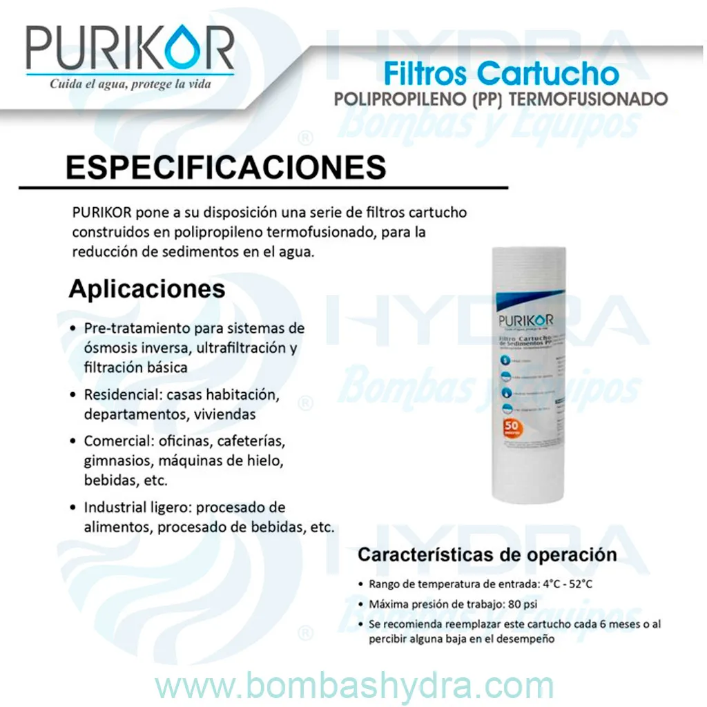 FILTROS-POLIPROPILENO-PURIKOR-FICHA-TECNICA