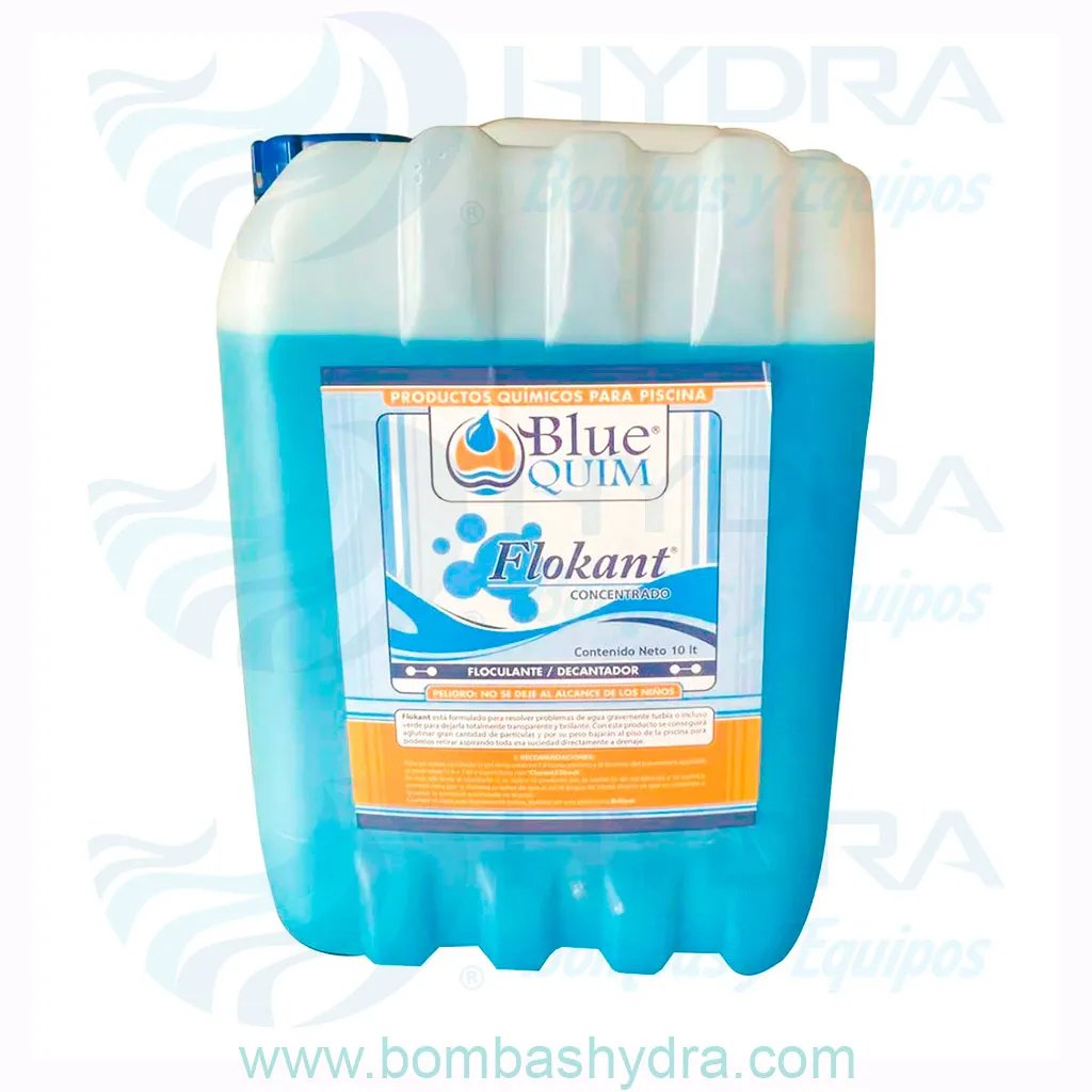 FLOCULANTE BLUE QUIM 10 LITROS