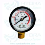 MANOMETRO SECO ORANGE PUMPS 0-100PSI CONEXION EN BASE