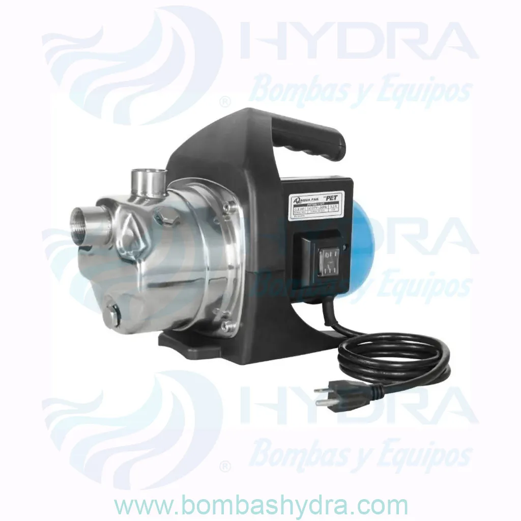 MOTOBOMBA CENTRIFUGA JET AQUAPAK 0.8HP 127V