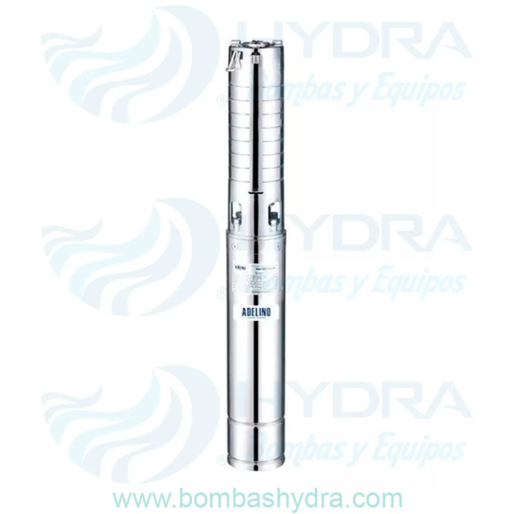 MOTOBOMBA SUMERGIBLE ADELINO 2HP 220V 3 FASES