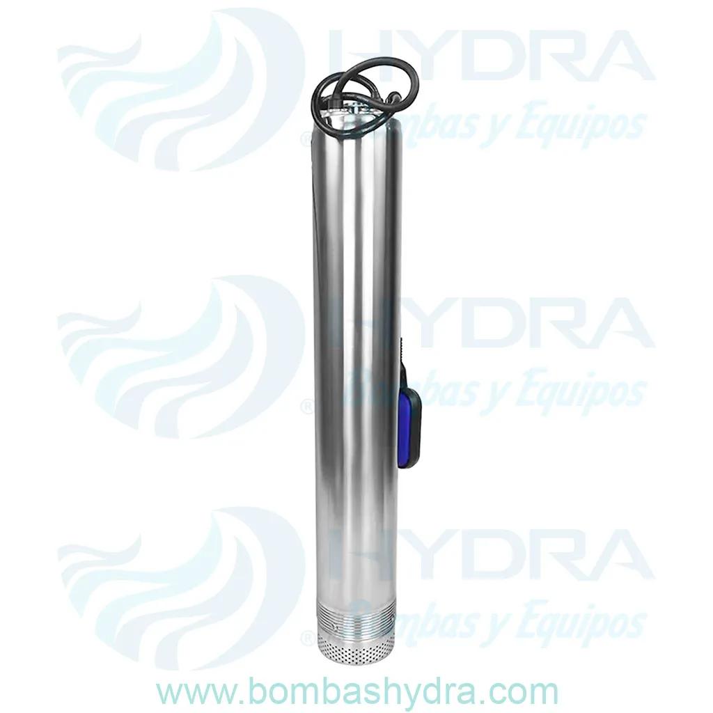 MOTOBOMBA SUMERGIBLE AQUATIDE 1HP 127V CFLOTADOR LATERAL