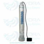 MOTOBOMBA SUMERGIBLE TORNADO 1.1 HP 115V