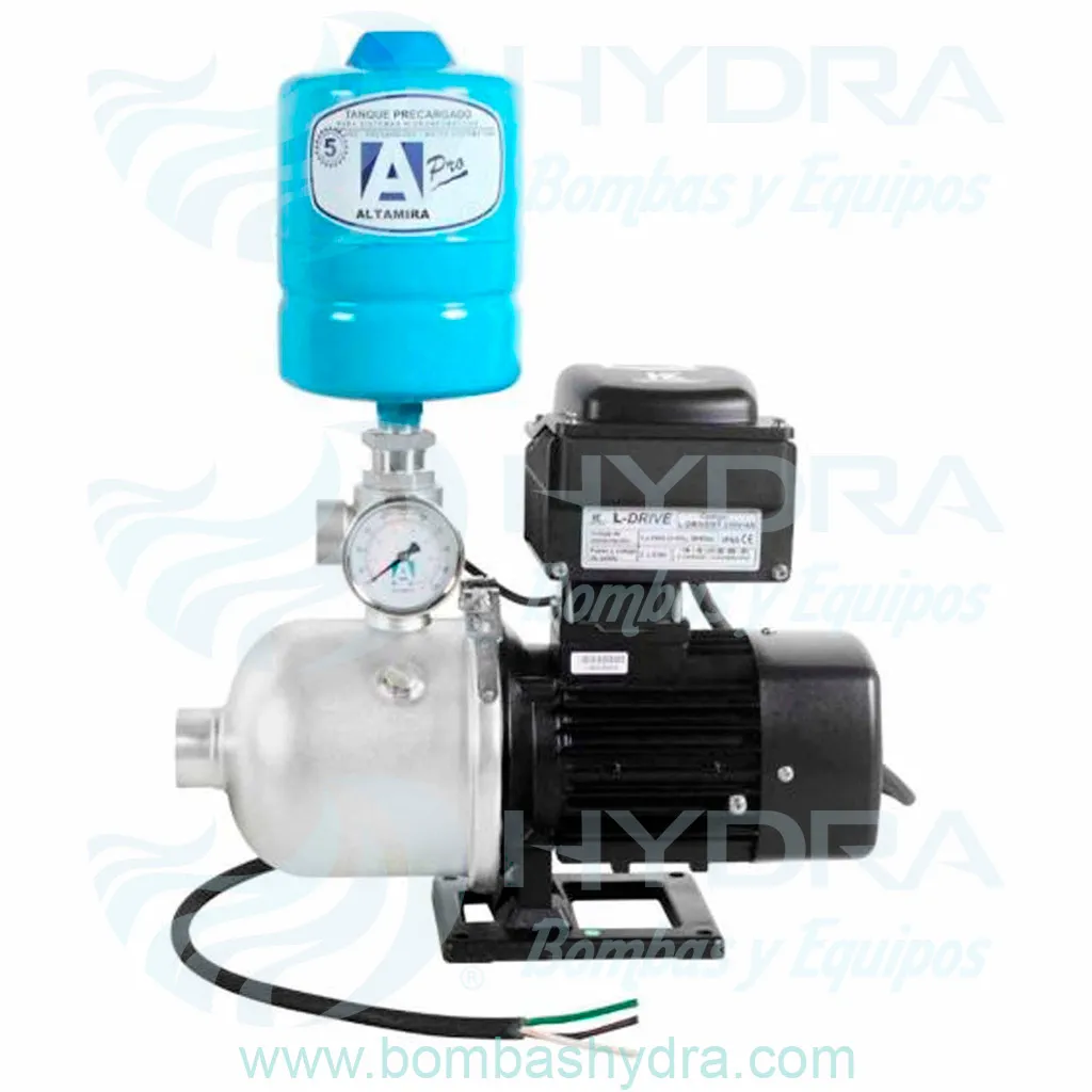 PRESURIZADOR CVARIADOR DE VELOCIDAD HIDROCONTROL 1.2HP 1F 230V