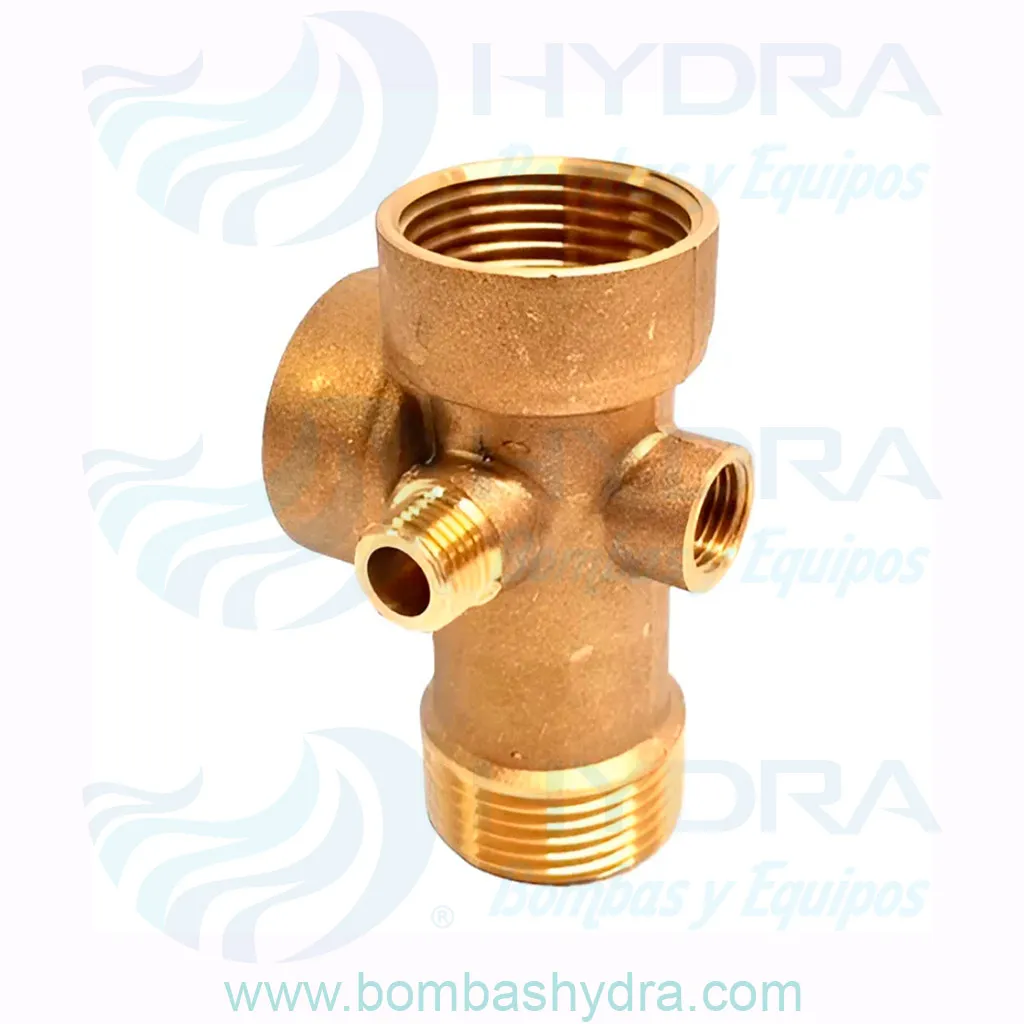 RACOR 5 VIAS CORTO BRONCE LATERAL