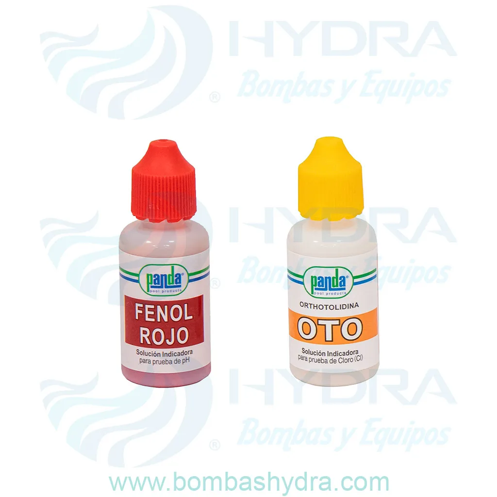 REPUESTOS DE KIT ANALIZADOR DE CLORO Y PH PANDA