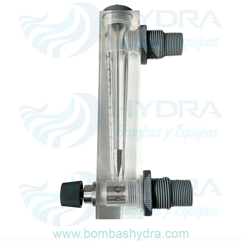 ROTAMETRO 2-16 GPM CON REGULADOR lateral