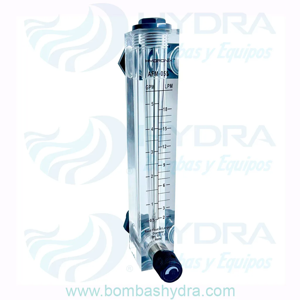 ROTAMETRO MONTABLE EN PANEL 05 GPM12 MNPT