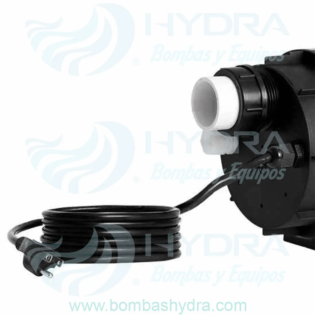 SOPLADOR PHIDROMASAJE Y SPA AQUAPAK 0.5 HP 110v LADO