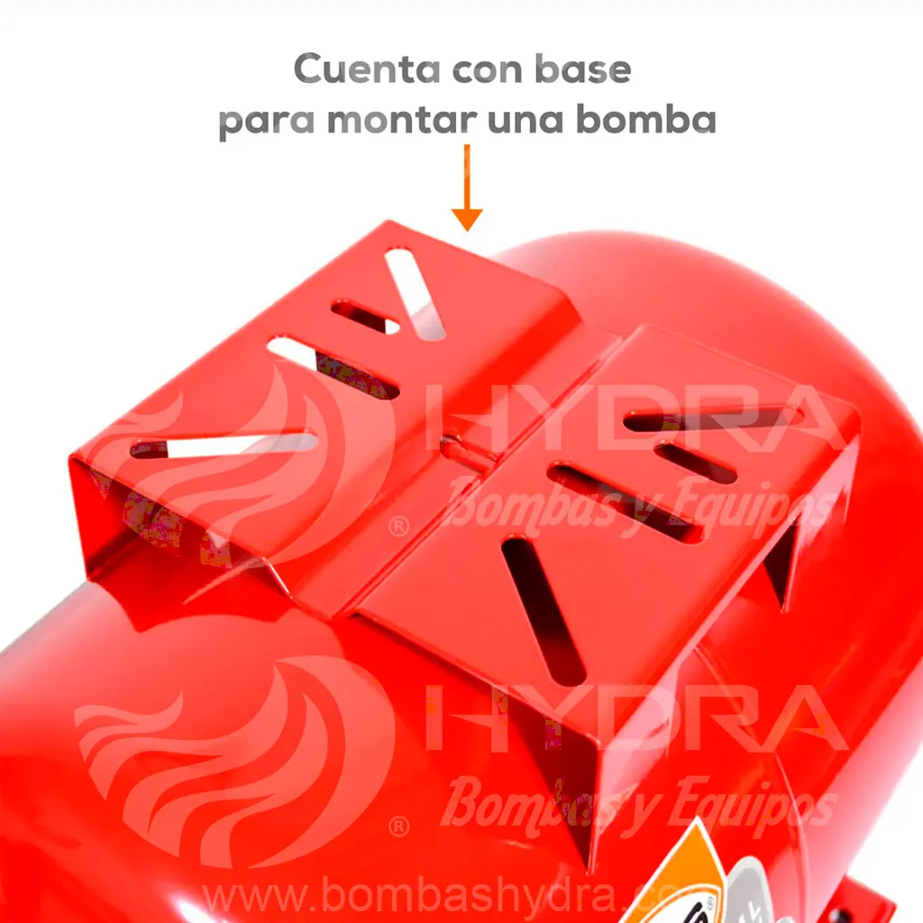 TANQUE HIDRONEUMATICO HORIZONTAL EVANS 50L BASE