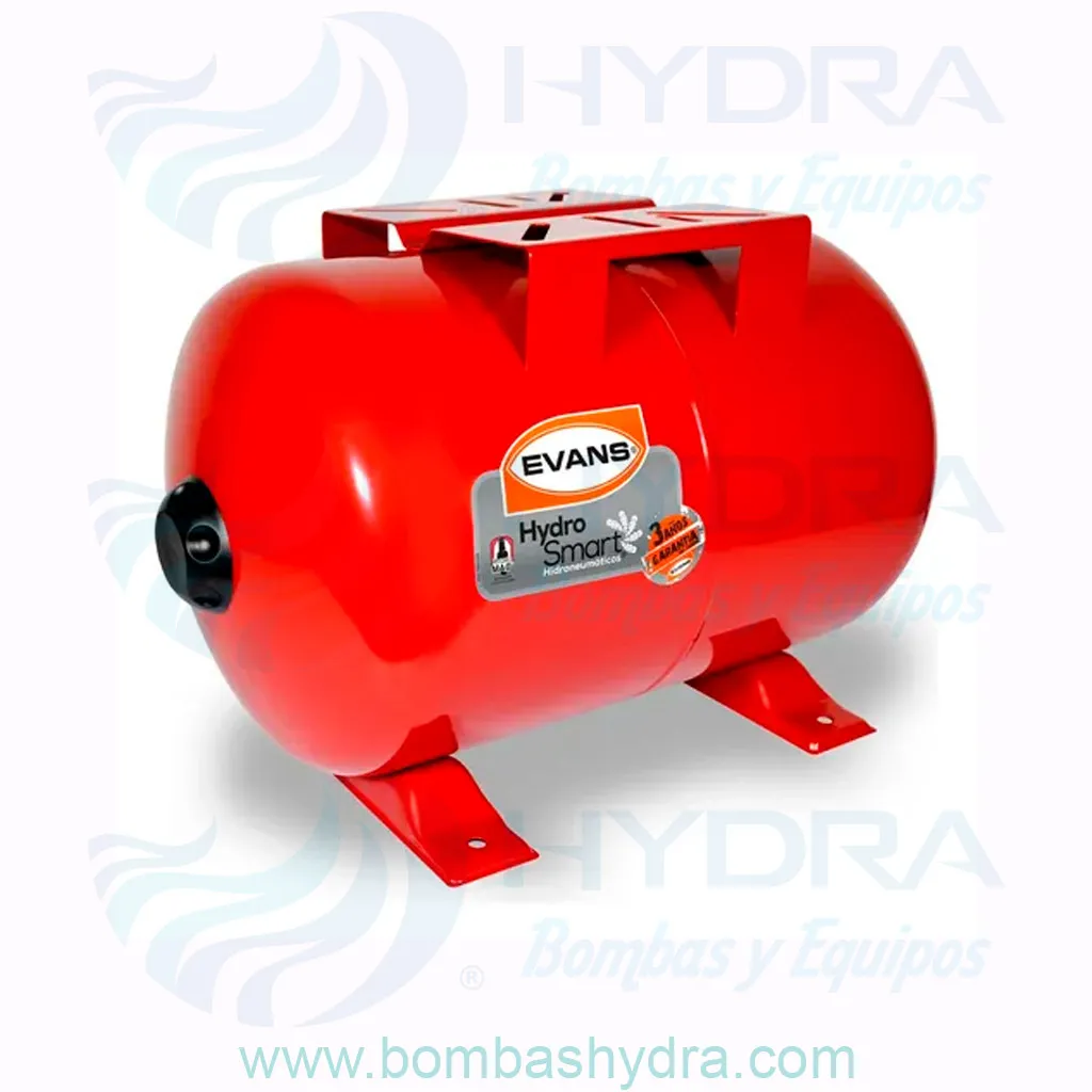 TANQUE HIDRONEUMATICO HORIZONTAL EVANS 50L