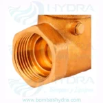 VALVULA CHECK DE COLUMPIO 1 BRONCE