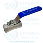 VALVULA ESFERA DE ACERO INOX 304 12