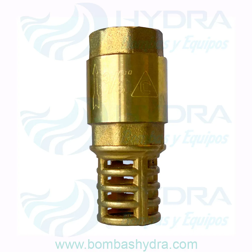 VALVULA PICHANCHA 34 BRONCE LADO