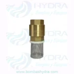 VALVULA PIE CHECK 1 AQUAPAK BRONCE DESMONTABLE
