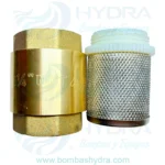 VALVULA PIE CHECK 1.25 AQUAPAK BRONCE DESMONTABLE