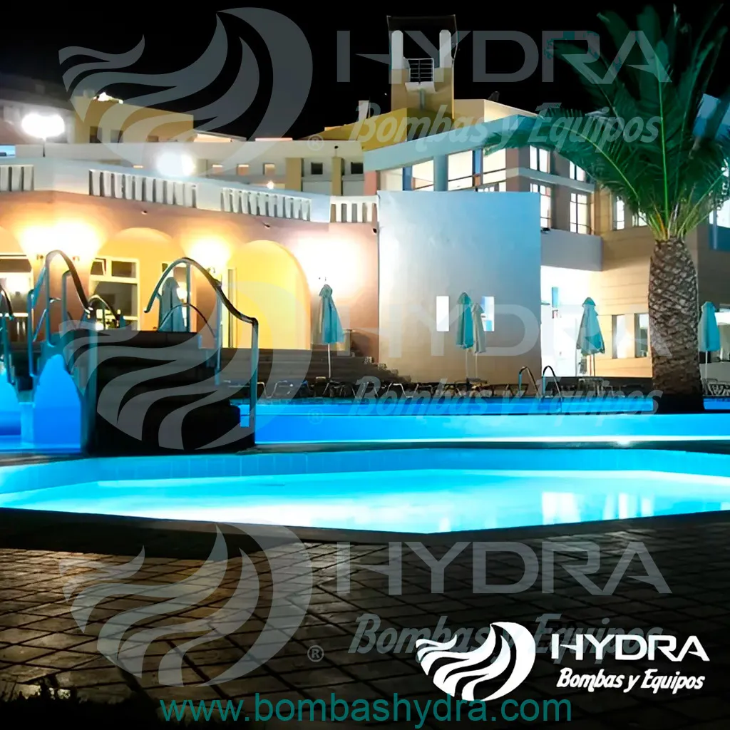 LÁMPARA LED SUMERGIBLE 54W 12V BLANCO FRÍO HYDRA BOMBAS Y EQUIPOS INSTALADO