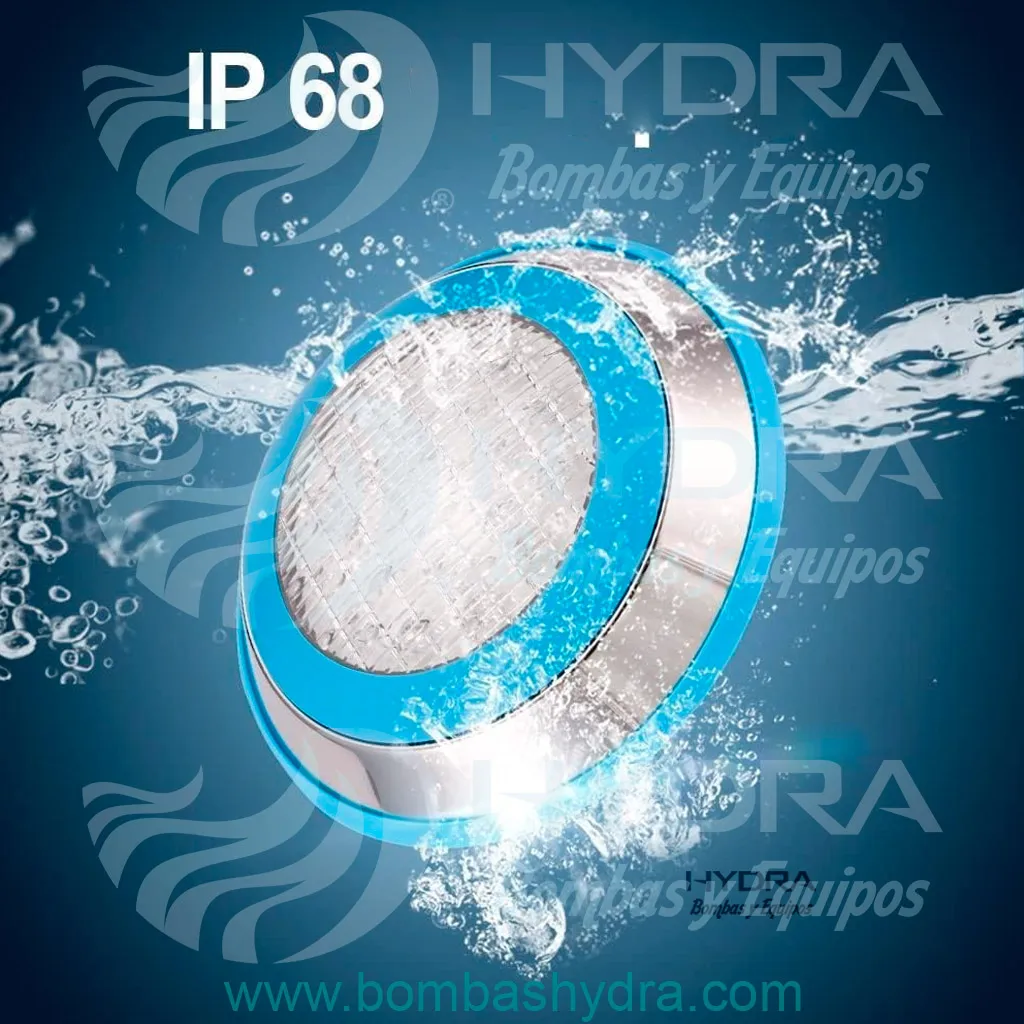 LÁMPARA LED SUMERGIBLE 54W 12V BLANCO FRÍO HYDRA BOMBAS Y EQUIPOS USO