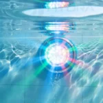 LÁMPARA LED SUMERGIBLE CON CONTROL REMOTO LUZ RGB 54W 12V